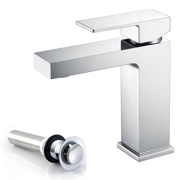 KIBI USA Waterfall Single Hole Faucet Singlehandle Bathroom Faucet & Reviews Wayfair